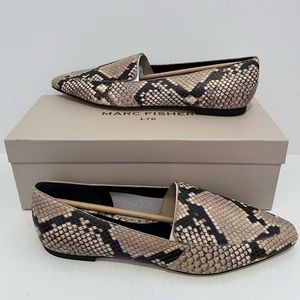 Marc  Fisher Natural Multi Leather Loafer